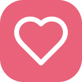coeur rose